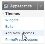 Appearances Add New Themes