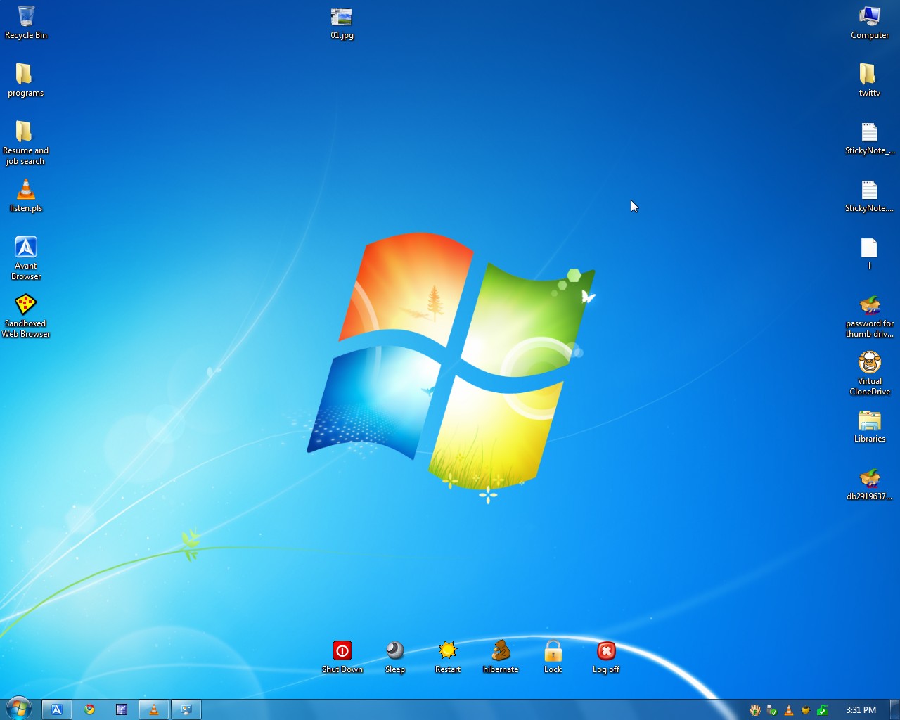 Windows 7 Screanshot