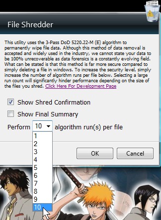 file wipe shredder windows