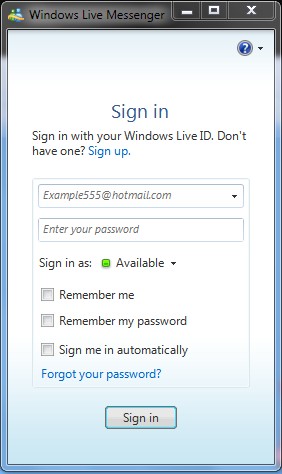 Windows Live Messenger (MSN)