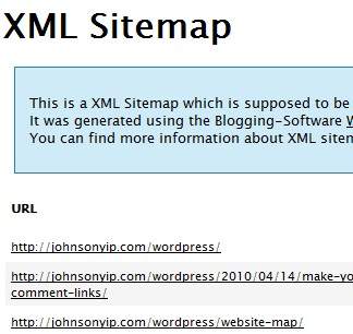 Sitemap.xml+wordpress